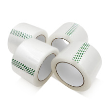 4 Rolls Shipping Packaging Packing Sealing Clear Tape 2 Mil 3 X 110 Yards 330ft