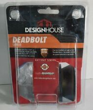 Dead Bolt Single Cylinder Residential Door Lock Set Bronz