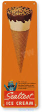 Ice Cream Cone Sign Retro Popsicle Ice Cream Truck Tin Sign B451