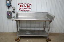 60 Stainless Steel Heavy Duty Right Side Clean Hobart Dish Washer Sink Table 5