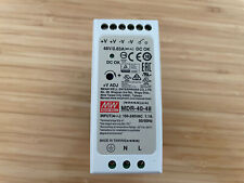 Mean Well Mdr-40-48 48vdc 0.83a Power Supply - 100-240vac - Din Rail Mount.