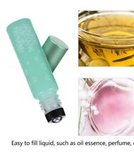 Glass Roll On Bottles 10ml13 Oz Essential Oil Roller Bottles Perfume-3 Count