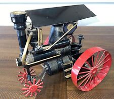 Vintage Steam Engine Tractor Early 1900s Handmade Replica Brass Metal