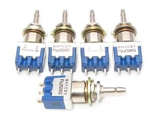 5 Pack Fujisoku 8n1021 Momentary Spdt On On Push Button Panel Switch 6a 125v