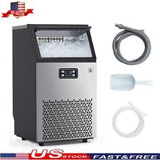 Commercial Ice Maker Bar Restaurant Under Counter Ice Cube Machine 150lbs24h