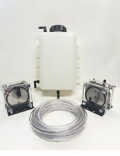 Hho Dry Cell Kit Hydrogen Generator Twin Dry Cells 4 Quart Tank And Hose