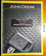 John Deere Xuv850d Gator Xuv 4x4 Diesel Utility Vehicle 20001- Operator Manual