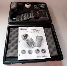 Genuine Brady Tls 2200 Thermal Labeling System Complete Set W Rugged Case
