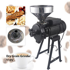 Heavy Duty Commercial 3000w Electric Grain Mill Grinder Feed Pulverizer Machine