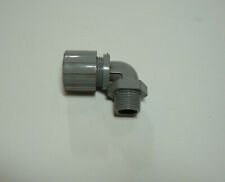 Plastic Strain Relief 90 Degree 12 Npt .38 To .50 Hubble 12 F2 Cable Grip
