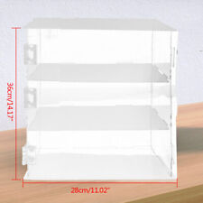 3 Tray Cake Bakery Acrylic Display Case Pastry Pastries Display Case Cupcake Us