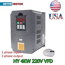 4kw 220v 5hp 18a Pwn Variable Frequency Drive Converter Vfd Invertercablesusa