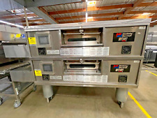 Middleby Marshall Ps770-2 Double Conveyor Pizza Oven Natural Gas