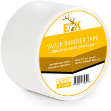 Vapor Barrier Seam Tape For Crawlspace Carpet And Floors White 4in X 180ft