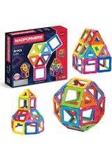Magformers Basic Set 30 Pieces Magnetic Building Blocks Educational Tiles