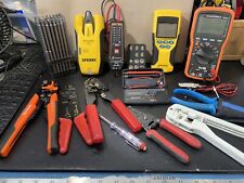 Lot Electrician Network Test Equipments Klein Tools Sperry South Wire More