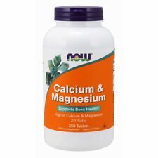 Calcium-magnesium 500250 Mg 250 Tabs By Now Foods