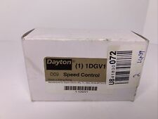 Dayton Speed Control 1dgv1 3 Amps -120 Vac