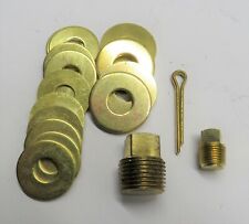 Maytag Gas Engine Model 92 Brass Washer Plug Kit