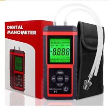Manometer Gas Pressure Tester Ehdis Digital Air Pressure Meter Differential P...