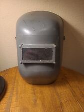 Vintage Welding Helmet Mask With Replacement Glass Steampunk