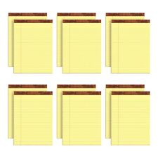 8.5 X 11 Legal Pads 12 Pack The Legal Pad Brand Wide Ruled Yellow Paper ...