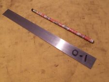 O-1 Tool Steel Flat Stock Machine Shop Bar Ground Die .075 X 1 X 11-14 Long