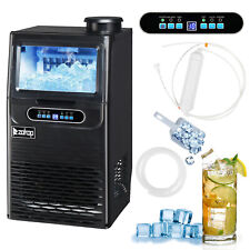 70lbs24h Commercial Ice Maker Undercounter Freestand Ice Cube Machine Wscoop