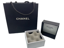 Chanel Black Small Jewelry Box Shopping Bag 2 X 2 X 2