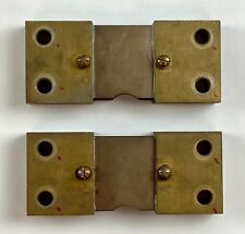 Copper Shunt Resistor Without Bolts 1000 Amp 50v Used Lot Of 2