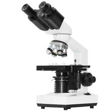 40-2500x Binocular Compound Microscope Double Layer Mech Stage Illumination