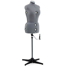Singer Adjustable Dress Form Fit 10-18 Mediumlarge Whem Guide Gray Open Box