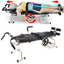 Cervical Spine Lumbar Traction Bed Therapy Massage Body Stretching Device