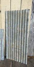 3 Sheets 26 X 60 Rustic Barn Building Tin Corrugated Metal Reclaimed Salvage