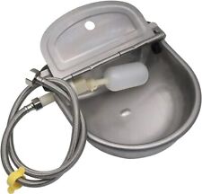 Stainless Steel Automatic Livestock Waterer With Float Valve And 39 Hose