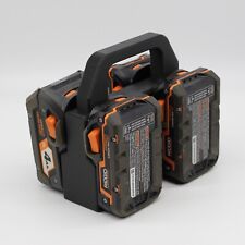 Ridgid 18 Volt 4 Battery Carrying Holder Batteries Not Included