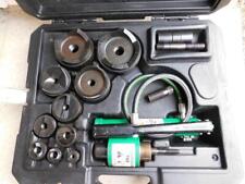 Greenlee 7306sb Slug Buster Hydraulic Knockout Punch Set For 12 To 4