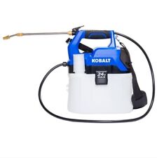 Kobalt 2 Gallon Plastic 24 Volt Battery Operated Pump Chemical Sprayer