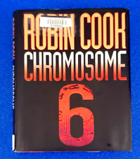 Chromosome 6 Hardcover By Robin Cook Medical Fiction Story Ships Free
