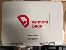 Vermont Gage Pin Set 0.20mm -1.28mm 102200100