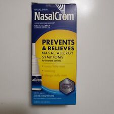 Nasalcrom Nasal Allergy Symptom Spray 0.88 Oz Exp 2025