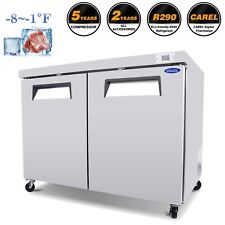 48 Under Counter Freezer On Wheels Casters Nice For Food Trucks Bars Pizzerias
