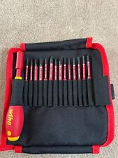 Wiha Insulated Slimline Interchangeable Set Includes Handle With Pouch