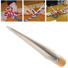Stainless Steel Rope Splicing Spike Fid Rope Wood Handle For Dia 12in To 1in