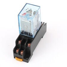 Ac 110v Coil Power Relay 10a Dpdt Ly2nj With Ptf08a Socket Base