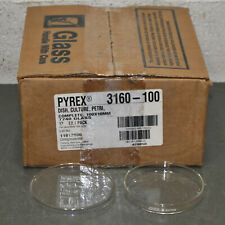 12 Sets Corning Pyrex Petri Culture Dish 3160-100 100 Mm X 10 Mm 7740 Glass