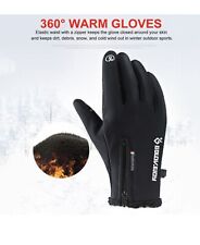 Winter Thermal Warm Touch Screen Windproof Snowboarding Driving Work Gloves Xl