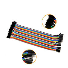 Dupont Wire Jumper Cables 40pcs Male To Male Male To Female 20cm 1p-1p Arduino