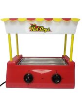 Nostalgia Electrics Hot Dog Roller With Bun Warmer Food Cart Hdr-535