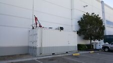 20 Ft High Cube Security Shipping Container Air Conditioned Custom Doors Roof